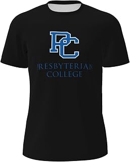 Presbyterian A College Men's Short-Sleeved Round Neck Mesh T-Shirt
