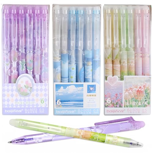 猫ねこ☆熱で消えるボールペン青☆ミント&ピンク 猫ねこ☆熱で消えるボールペン青☆ミント&ピンク