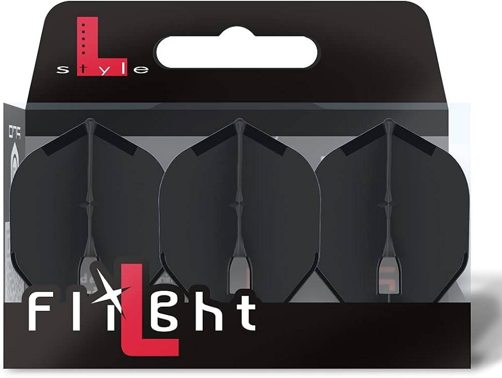 Amazon.com: LSTYLE Dart Flights L1 PRO Standard Black | Set