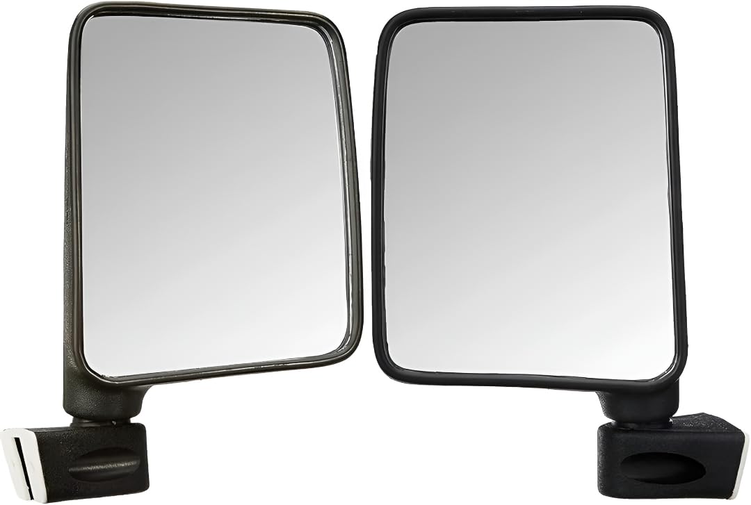 DriveForge Side/Door Mirror Set Compatible with Maruti Omni Van T2/T3 | Right & Left (Driver + Passenger Side) | Manual Adjustable | Black | OEM Fit Replacement | Set of 2-image-6