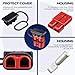Frienda 6 Pieces 2-4 Gauge 175A Battery Quick Connector 12-36V Disconnect Wire Harness Plug Kit Battery Quick Connector Disconnect Plug for Motor Winch Trailer(175A)