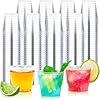 200 Plastic Shot Glasses-1 Oz/30 ml Disposable Thickened Clear Plastic Cups,Mini Disposable Shot Glasses for Wine Tasting, Condiments, and Party