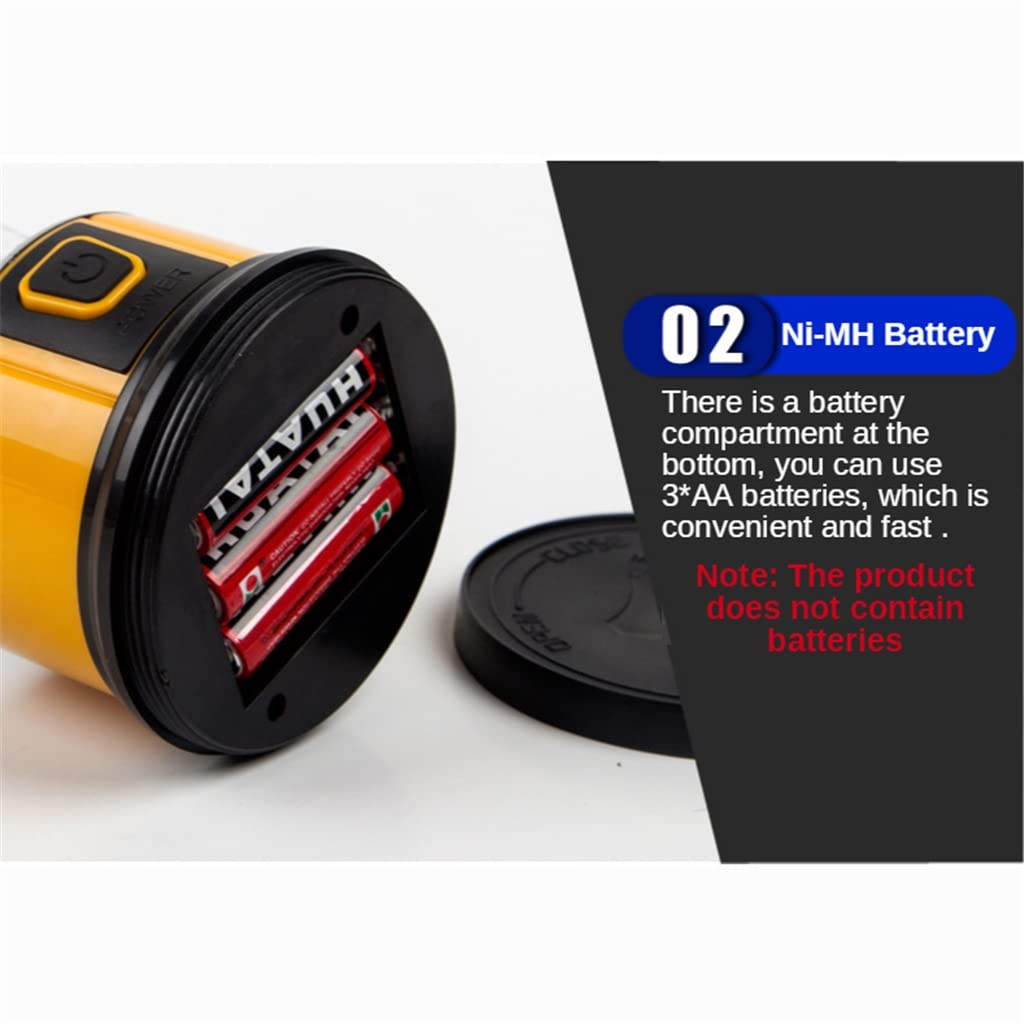 Camping Tent Light Powerful Flashlight Solar Portable Lantern Rechargeable Emergency Light Outdoor Fishing Lighting