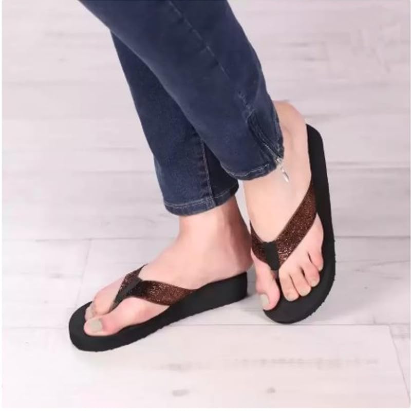 Image of Bhains Ki Ankh Women heeled fancy slippers for women