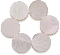 Marcadores de escala de guitarra, decalques de traste, pontos de 6 mm embutidos, marcadores embutidos para guitarra, ukulele, baixo, bandolim banjo (12 vendidos)