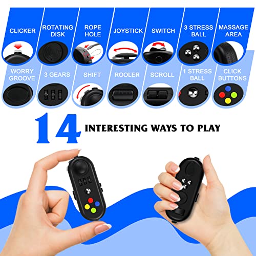 Wtycd Fidget Pad, Durable 14 Fun Sensory Features With Fidget Controller ,Stress Relief Fidget Toys For Adults Kid Adhd Add Ocd Autism Anxiety #TOP4