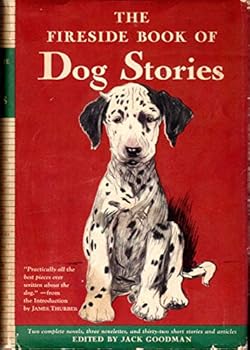 Hardcover The fireside book of dog stories Book