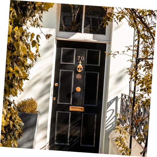 Visor de puerta anti robo de aleación de zinc Ciieeo con timbre, gran ángulo de visión, mirilla de seguridad para puertas frontales para seguridad en hogar y oficina miniatura 5