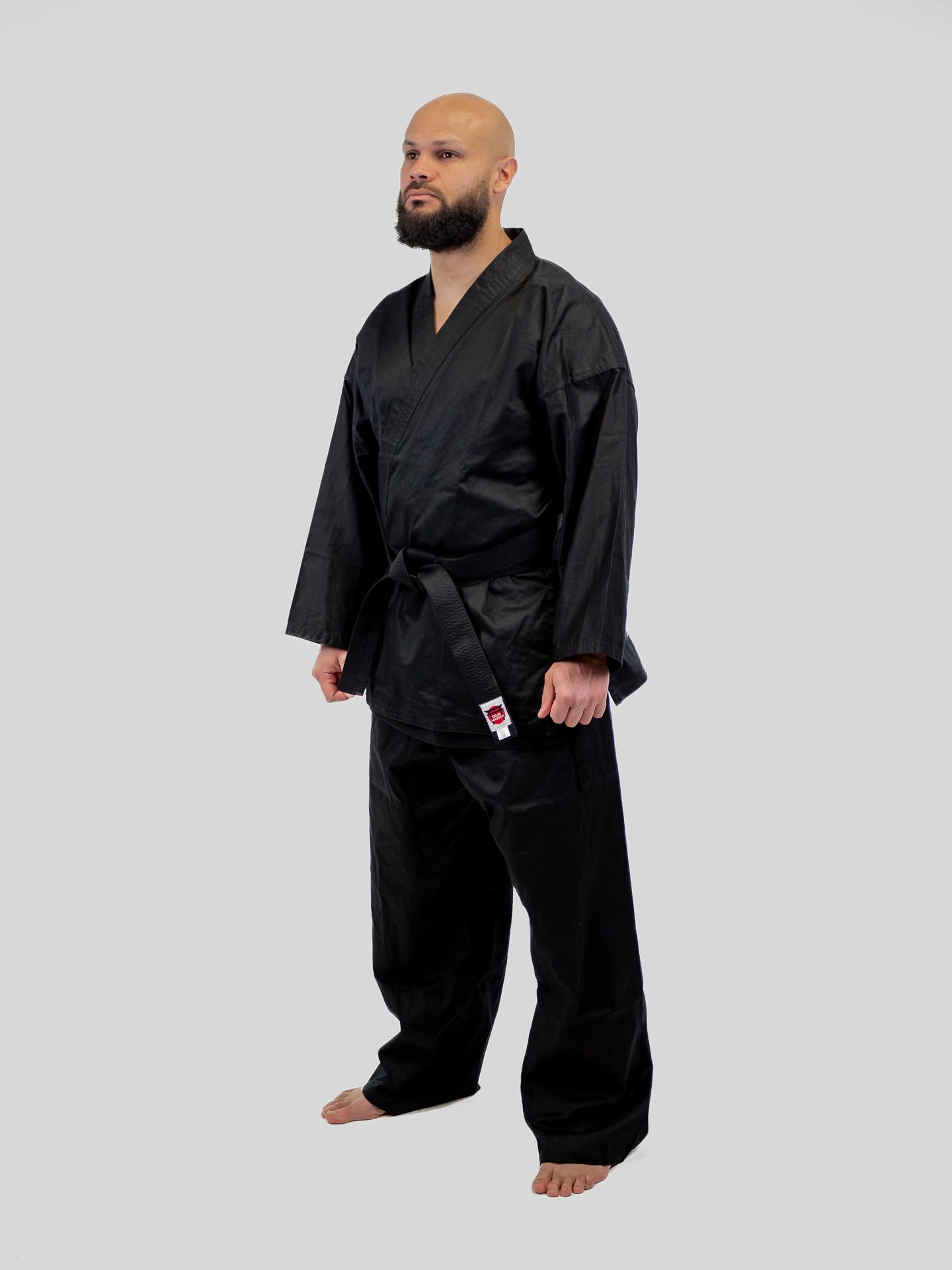 Kimono Karaté Noir Yok Taille 160cm