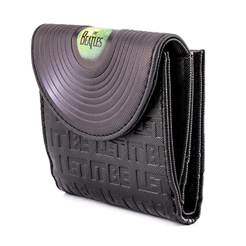 Loungefly The Beatles Let It Be Vinyl Record Faux Leather Wallet2