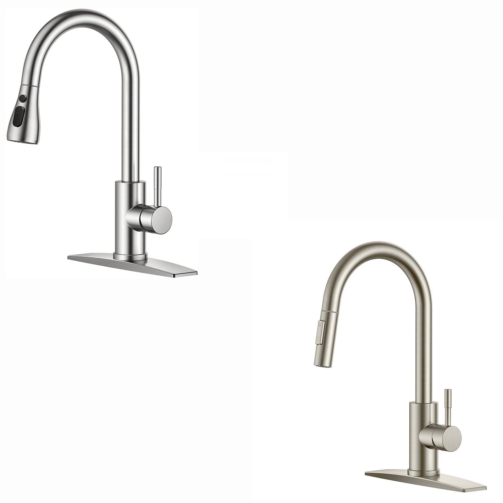 Jnfidosr Kitchen Faucets Brushed Nickel