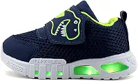 Tênis Infantil Masculino Com Luzes LED Top AS328