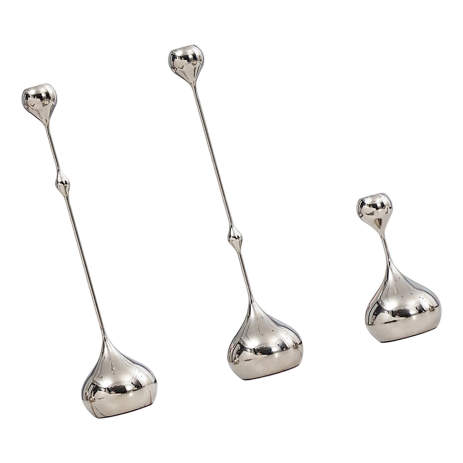 Buxuaaaa Metal Taper Holders Candlestick Holders, Retro Decorative Candlestick for Wedding Table Centerpieces Decorsative Stand for Home Decors