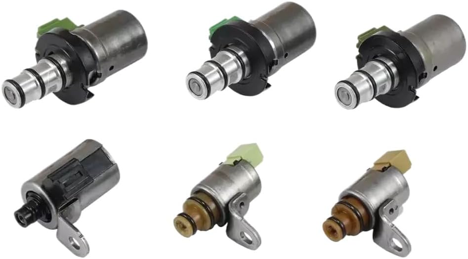 4-Speed Auto Transmission Solenoid Kit 1 Set 6 PCS 48420K-R 4F27E FN4A-EL Compatible With FNR5