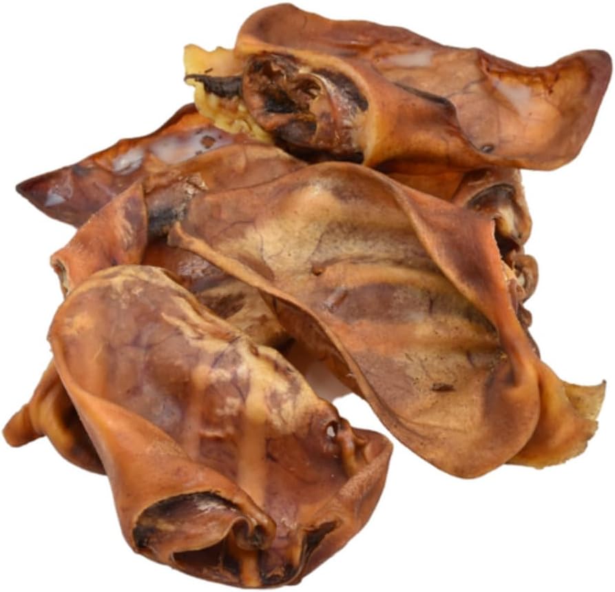 20 x Premium Grade Natural Pigs Ears