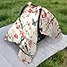 Dalzium Cherry Blossom Tree Sparrow Finches Butterflies Car Seat Cover Baby, Carseat Canopy Cover for Girl Boy, Breathable Baby Carrier Cover Stroller Sun Shade Universal Fit Breastfeeding Cover