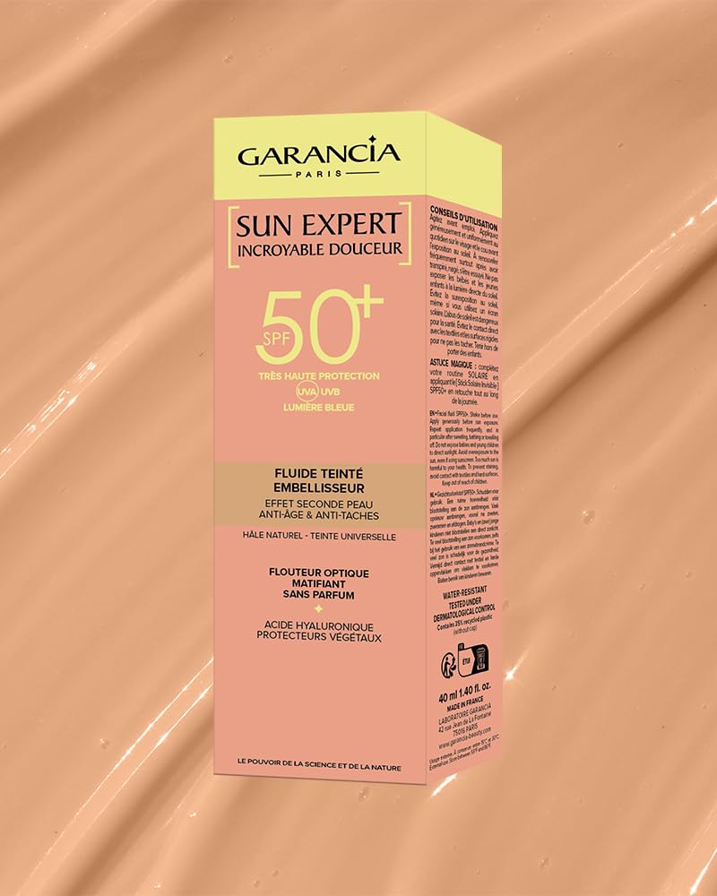 Garancia - NOUVEAU Fluide Teinté Embellisseur SPF50+ - Anti-âge & anti-taches
