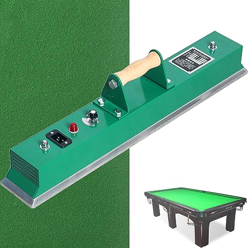 Billiards Table Cloth Iron,Adjustable Temperature Snooker Table Iron,Thermostatic Pool Table Cloth Iron,for Billiard,Snooker & Pool Tables,670mm