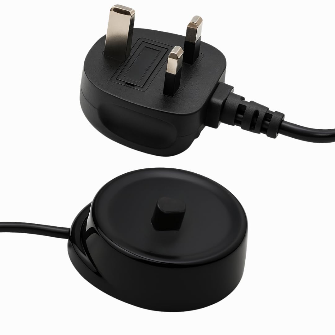 Replacement for Oral B Toothbrush Charger UK Compatible with Braun Toothbrush Charger Oral-B Model 3708 3710 3756 3764 3765 3766 3767 3771 3772 4729 4736 Oral-B Pro IO3 IO4 IO5 IO6 Vitality Genius X