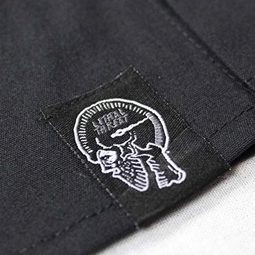 Bikes N Rods Fully Embroidered Workshirt, Black, 2X-Large #TOP3