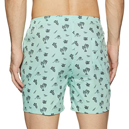 Image of Longies Cotton Regular Printed Men Inner wear (Pack of 3) (LGBOXPO3V005 White,Yellow,Blue L)