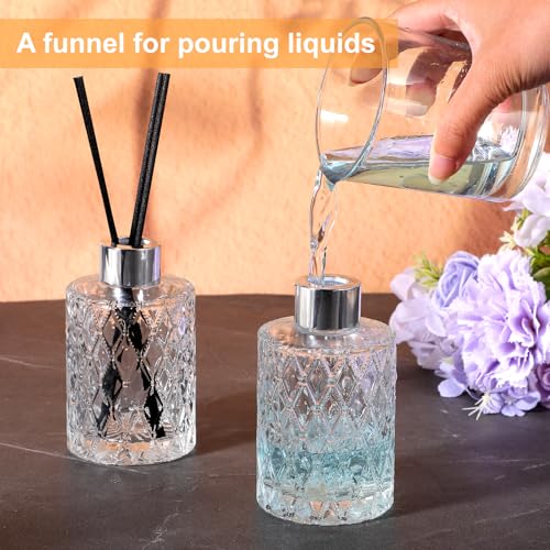 Set de 4 Botellas Difusoras Vacías de 150ml con Varillas miniatura 4