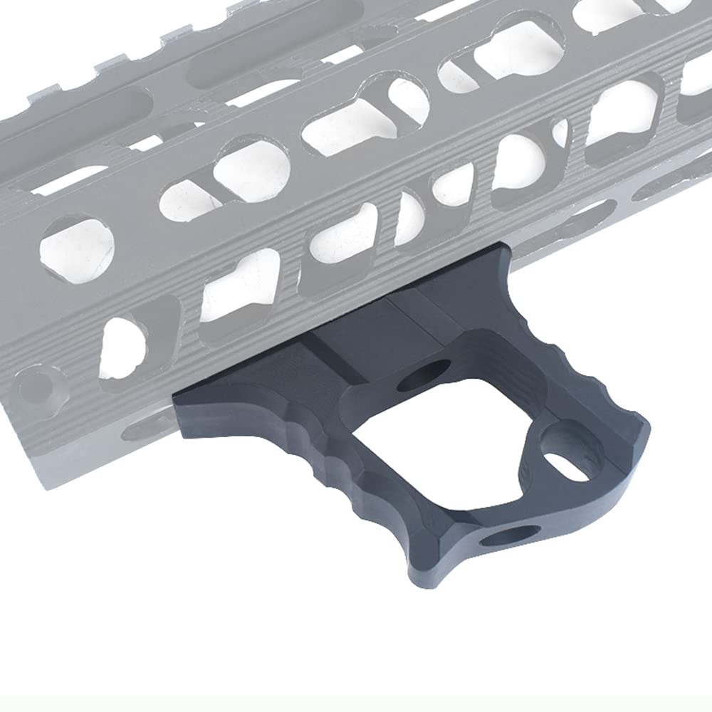 Buy SBGJMY TD Halo Aluminum Curved Angled Hand Stop Airsoft Front Grip
