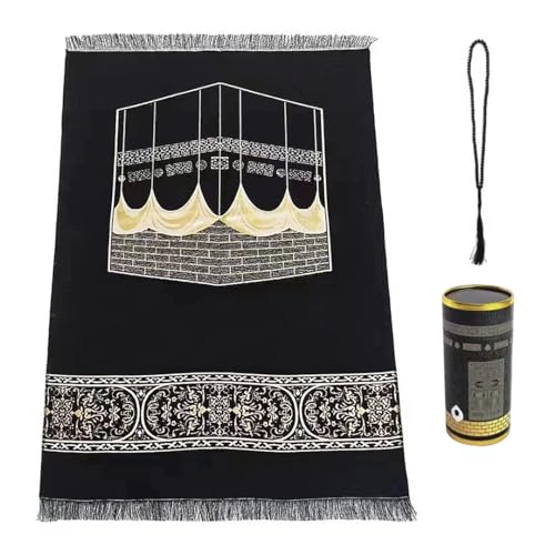 Faxianther Portable Muslim Prayer Rug Rosary Kit