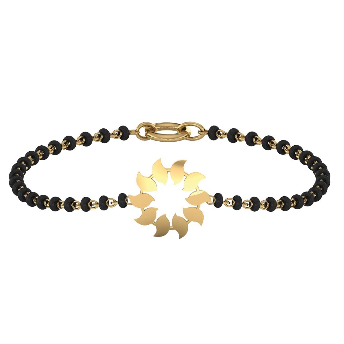 14K/18K/22k Yellow/White/Rose Gold Bracelet for Men and Women