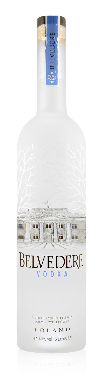 Belvedere Vodka 3,0L mit Licht (40% Vol.)