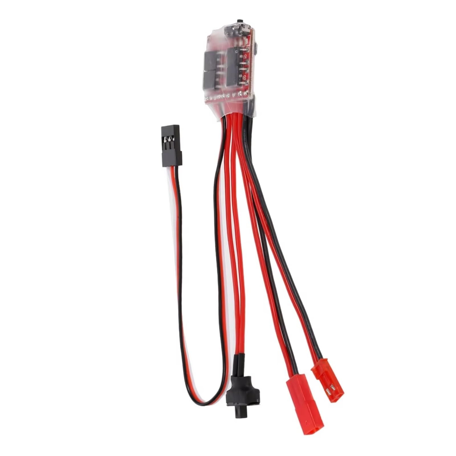 Per 1/16 1/18 1/24 30A Spazzolato ESC Avanti Retromarcia Freno Dual Way Regolatore Velocità Del Motore RC Modello Auto Accessorio Ricambio Veicolo ESC RC