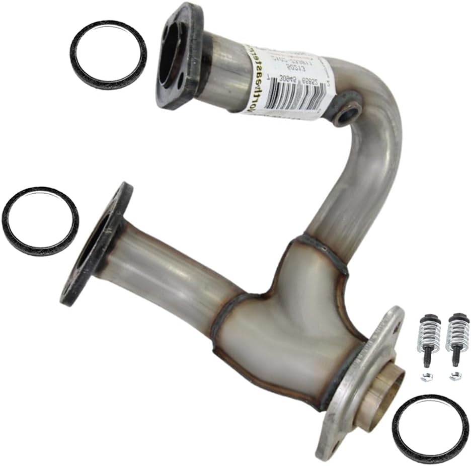 Exhaust Y-Pipe Compatible for 2006-2012 Toyota RAV4 3.5L | Stainless Steel | Northeastern Exhaust | Free Gasket and Bolt Kit Included | Direct-Fit Replacement
