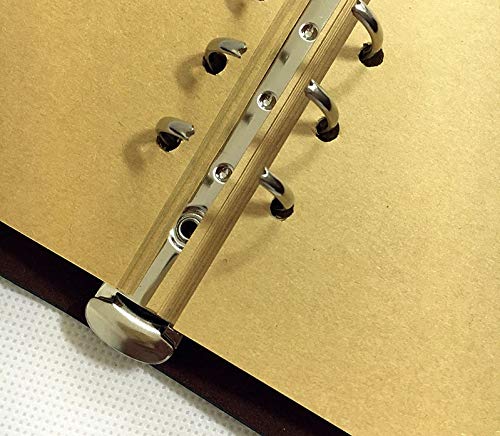 Quikprof Vintage PU Leather Travel Notebook sheets