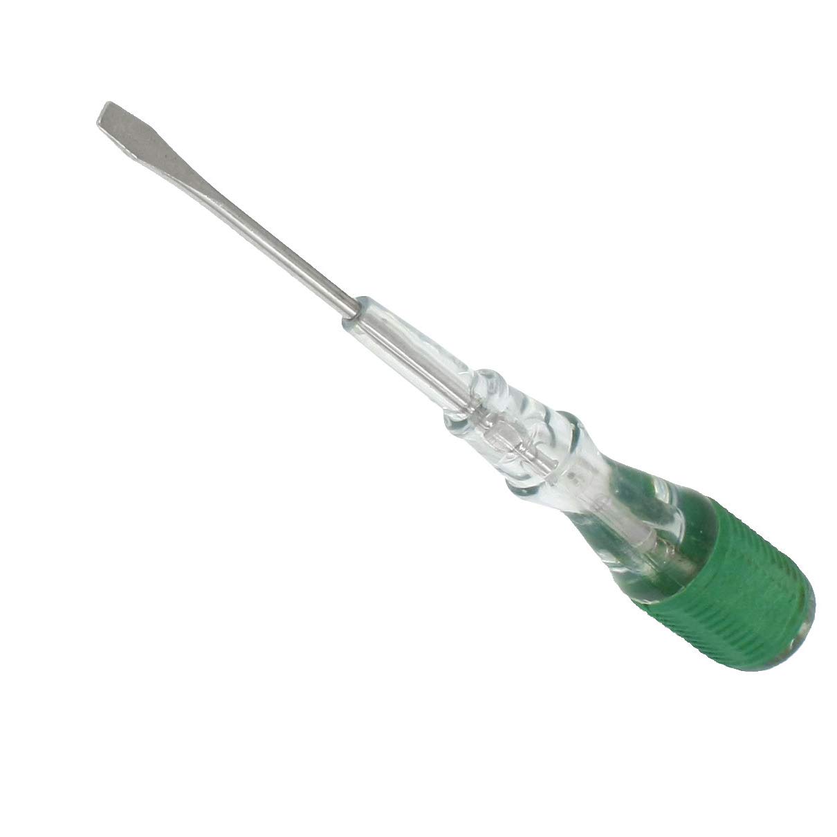 Aexit Green Plastic Tools & Testers Grip 5mm Slotted Screwdriver Voltage Tester Electroprobe Voltage Testers AC 100V-500V
