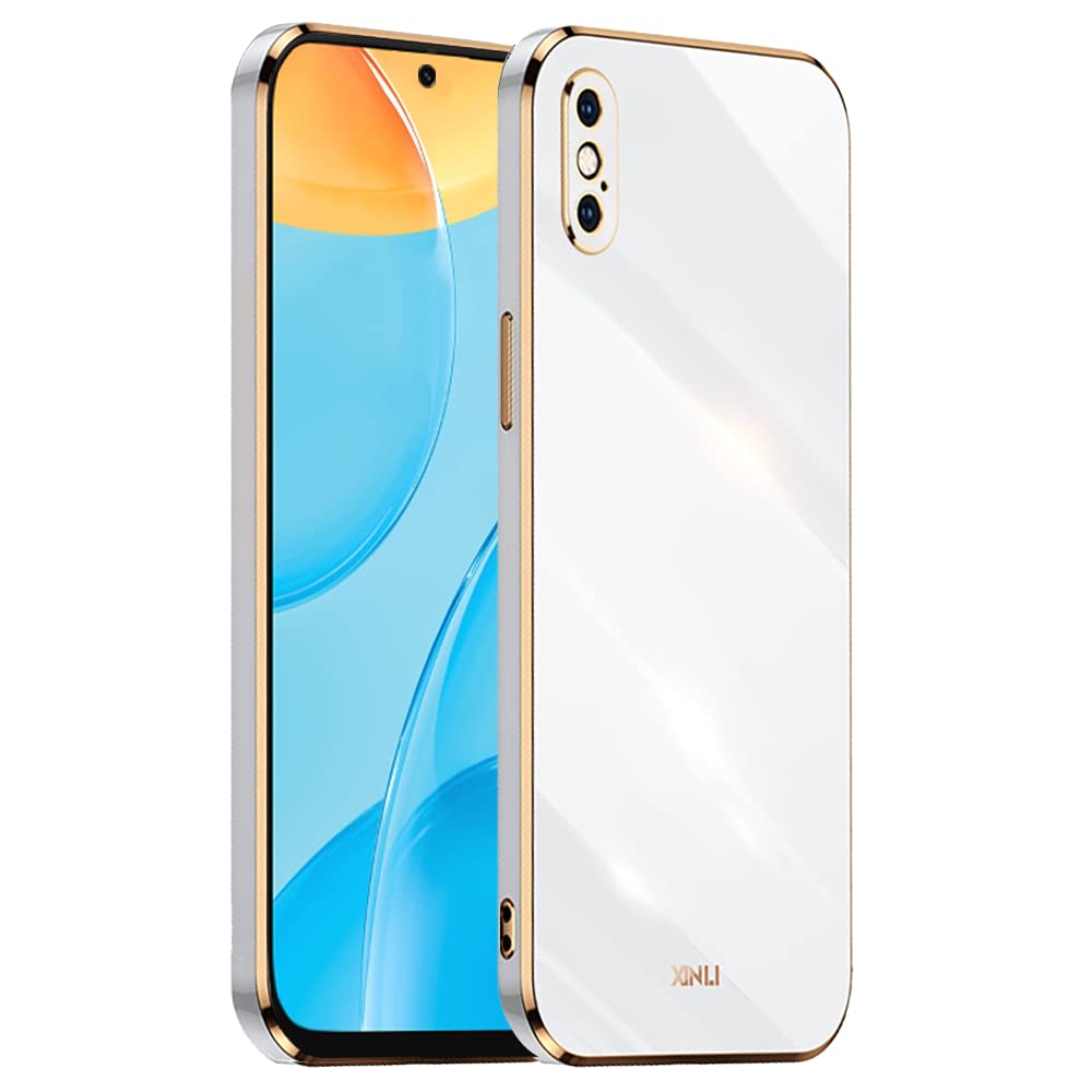 Custodia In Silicone TPU Morbido EASSGU Per IPhone X E Xs, Colore Ciano Chiaro, Anti Graffio E Anti Caduta