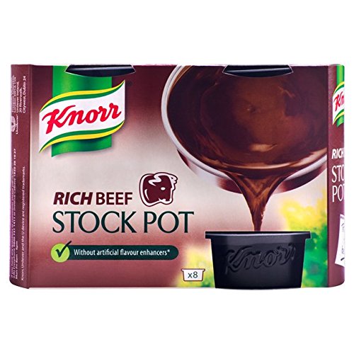 Knorr Rich Beef Stock Pot 8 x 224G Packaged Broths Grocery & Gourmet Food