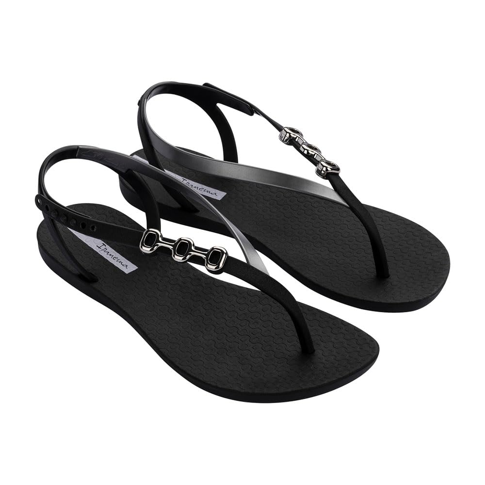 Ipanema Sandal Rio Fem, Sandal Woman, metallic silver, 8.5/9 UK