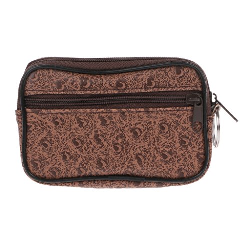 Kcnsieou Weiche Geldbörse für Damen und Herren, mit Reißverschluss, Münzfach, Geldbörse, Geschenk, passt in die meisten Taschen Cover