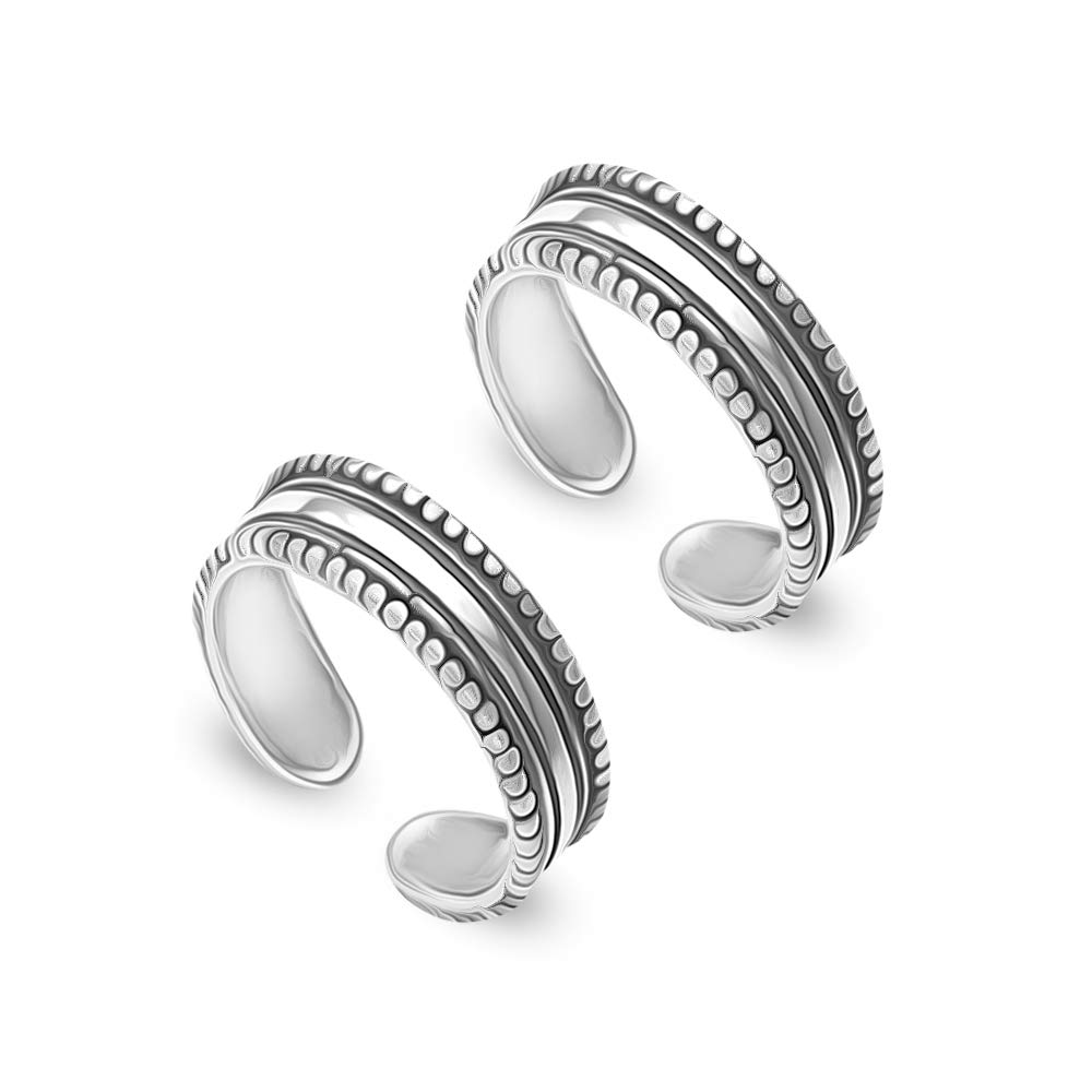 Precious Moments Silver Style 925 Sterling Silver Toe Rings for Women | BIS Hallmarked Adjustable Designer Foot Finger Ring (B08CDXTMSX) Amazon Price History, Amazon Price Tracker