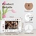TIRYWT Grandkids Picture Frame, Grandparents Day Gifts, First Time Grandparents Gifts, Grandparents Day Gifts, Life is Just Better With Grandkids, Wood 4x6 Photo Frame for Desk Display -O08