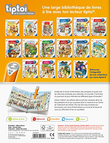 Ravensburger – Interaktives Buch tiptoi – Ich entdecke die Feuerwehr – Elektronische Lernspiele ohne Display auf… – Bild 2