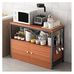 Generisch Küchenregal aus Metall und Holz