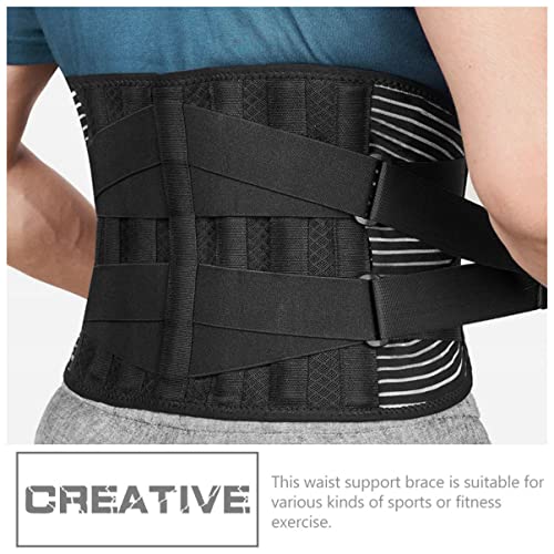 Faja lumbar transpirable para soporte dorsal y ejercicios miniatura 4