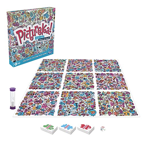 Hasbro Gaming Pictureka! Juego de mesa familiar para niños 6+ miniatura 1
