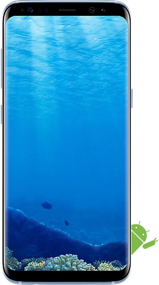 Samsung Galaxy S8 5.8 inch 64GB Unlocked Smartphone - Coral Blue