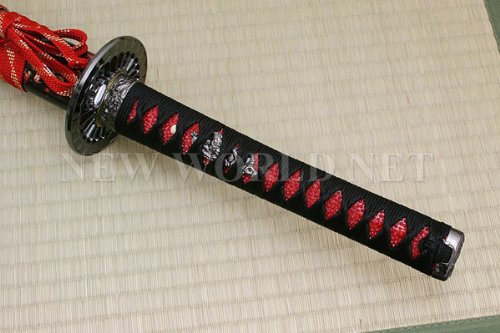 Amazon | 【美術模造刀剣】 前田慶次郎利益拵え 大輪鍔 三本杉 | 民芸