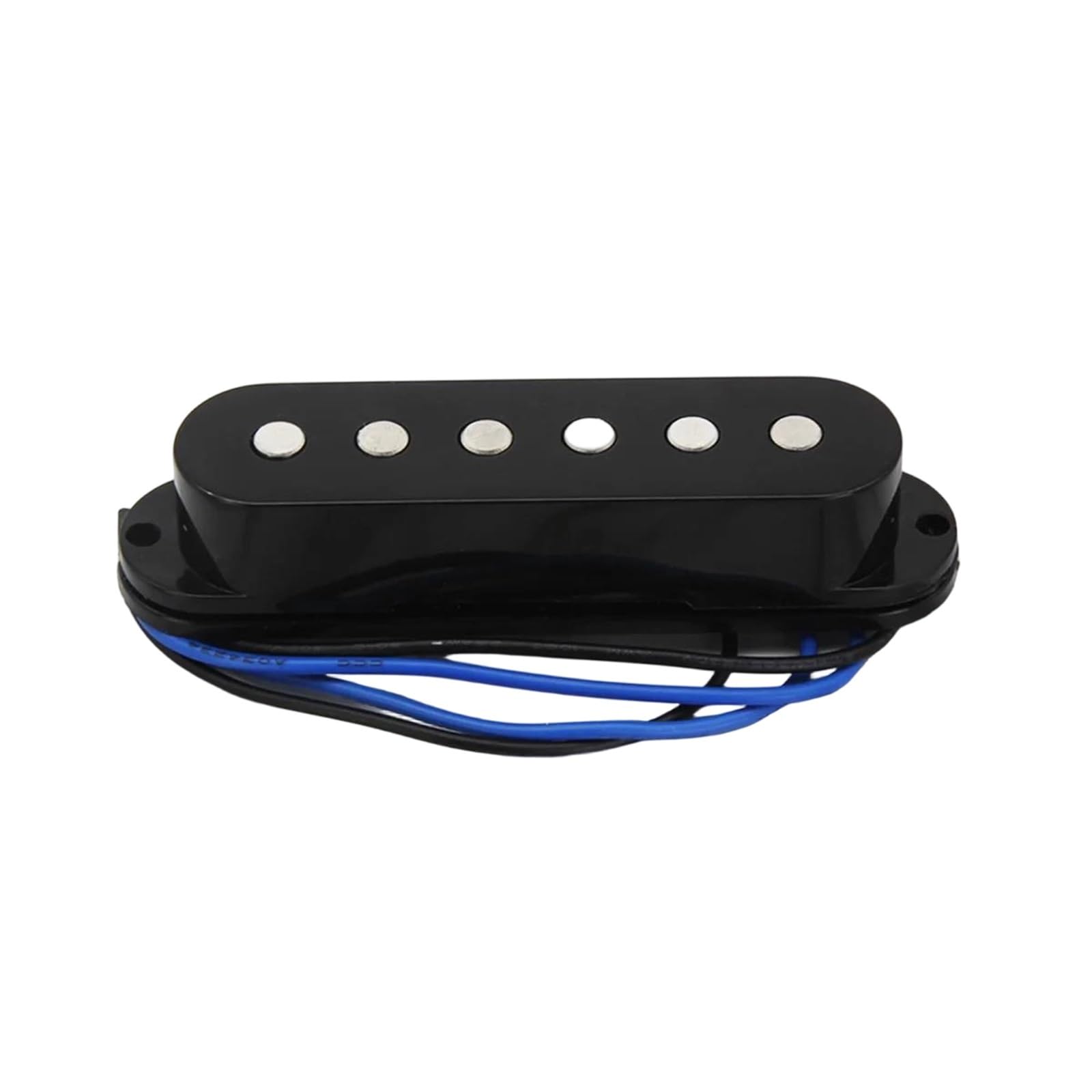 Pastilla De Guitarra Eléctrica Profesional Pastillas De Guitarra De Bobina Simple Pastilla Humbucker | 3 uds Alnico 5 negro 50 50 52mm para guitarra eléctrica SSH HSS