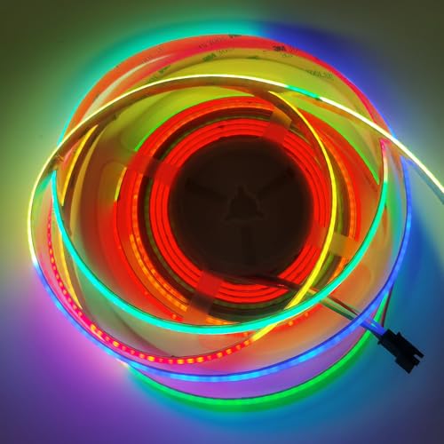 Tira LED COB WS2812B SK6812 RGB inteligente 720 leds/m 5V miniatura 6