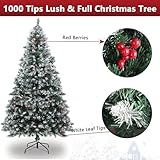 Zoom IMG-1 alberi di natale artificiali 6ft Zoom IMG-1 alberi di natale artificiali 6ft