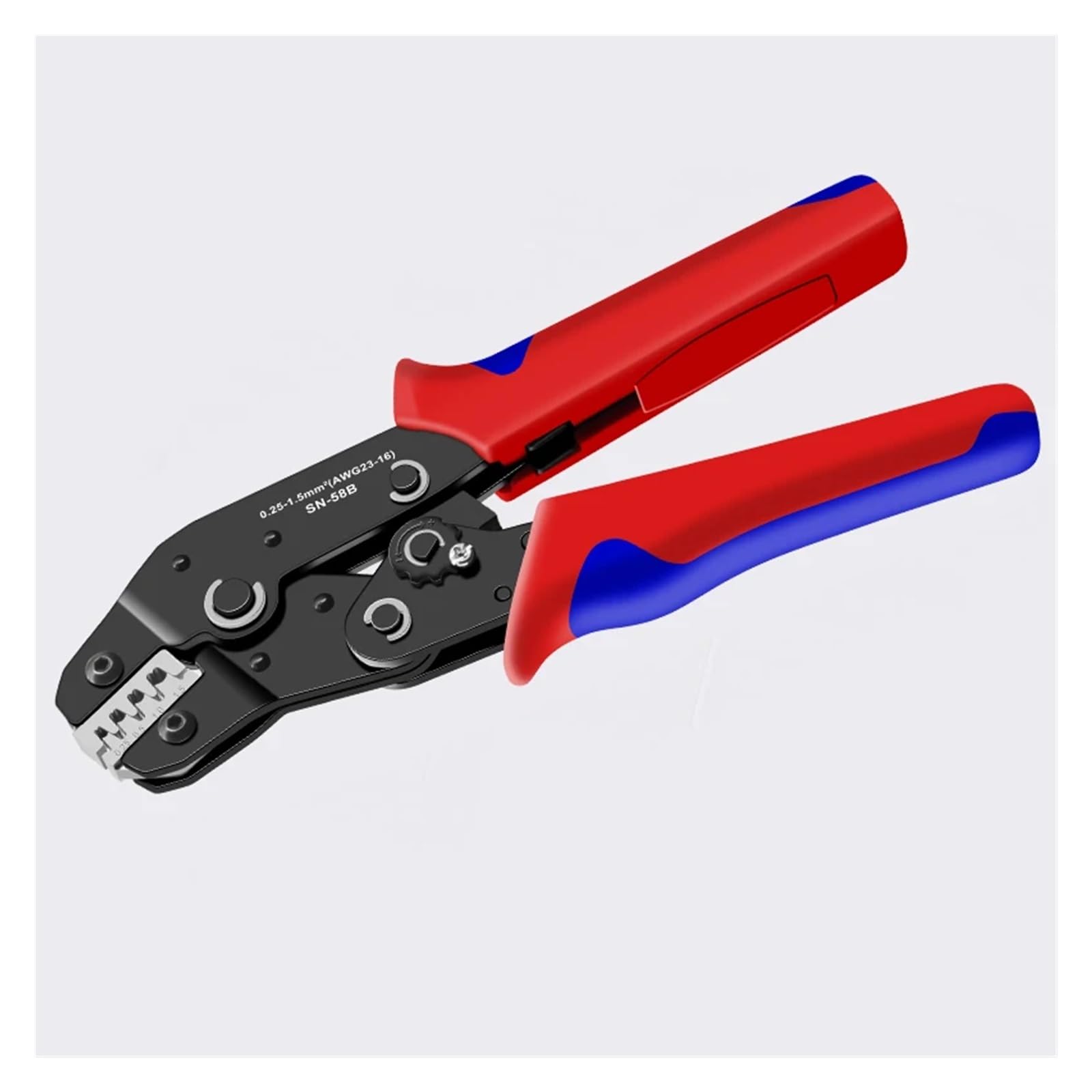 0.25-1.5MM², AWG24-16 Non-Insulated Crimper for Jumper Wire EPS PCIE SATA PINS MOLEX JST Terminals Crimping Plier